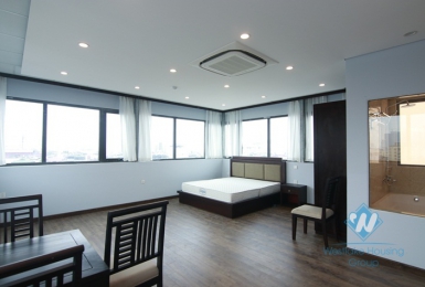 Studio for rent on 9th floor in Ho Tung Mau street, Nam Tu Liem, Hanoi